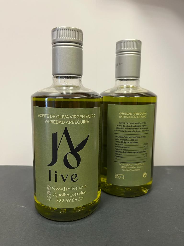 JAOlive ARBEQUINA "Selección" 500ml 2024/2025.