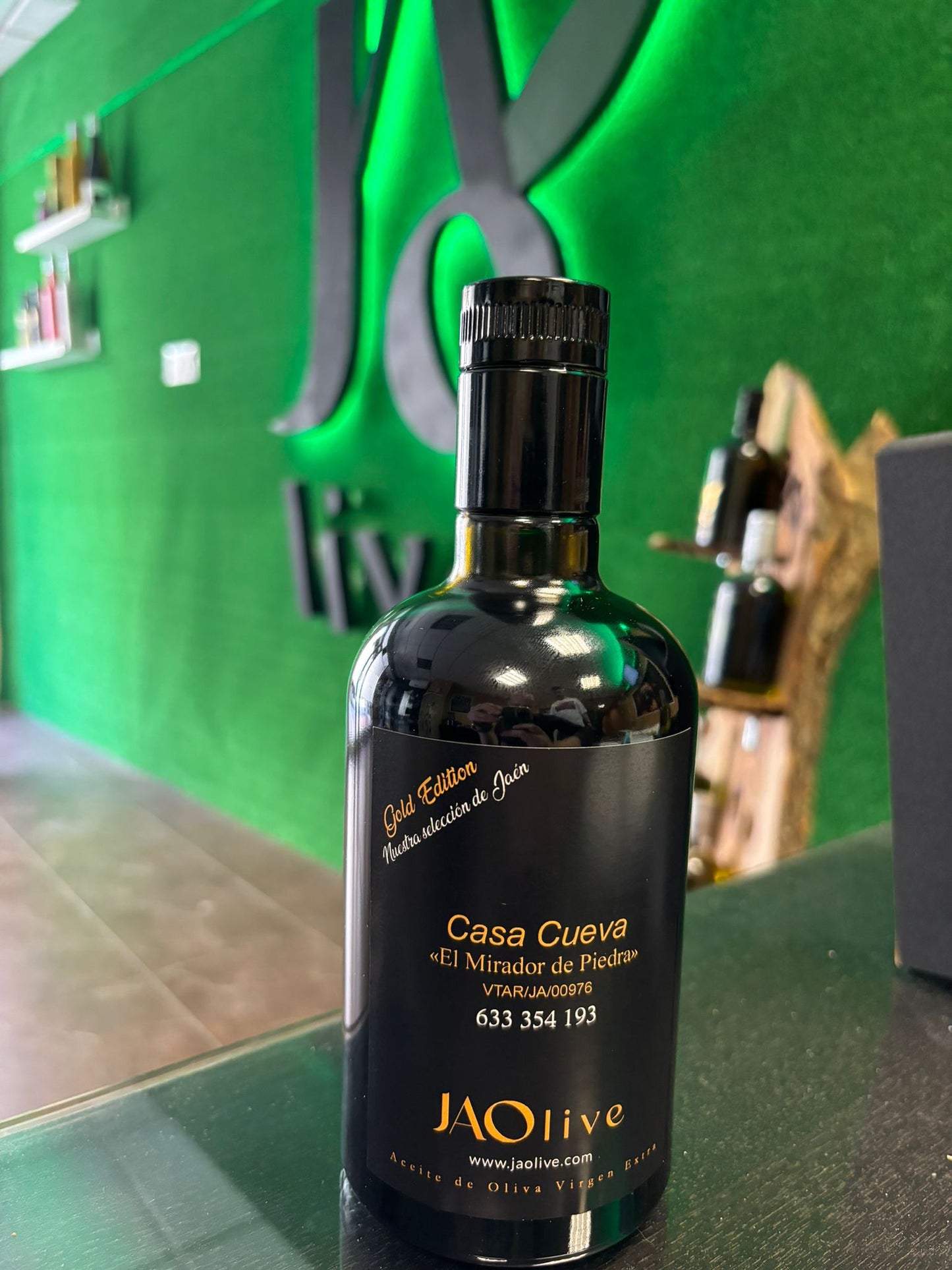 JAOlive Gold edition (caja 12und) personalizado