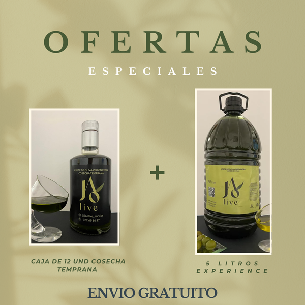 COSECHA TEMPRANA 2025/2026. + 5 LITROS VIRGEN EXTRA EXPERIENCE