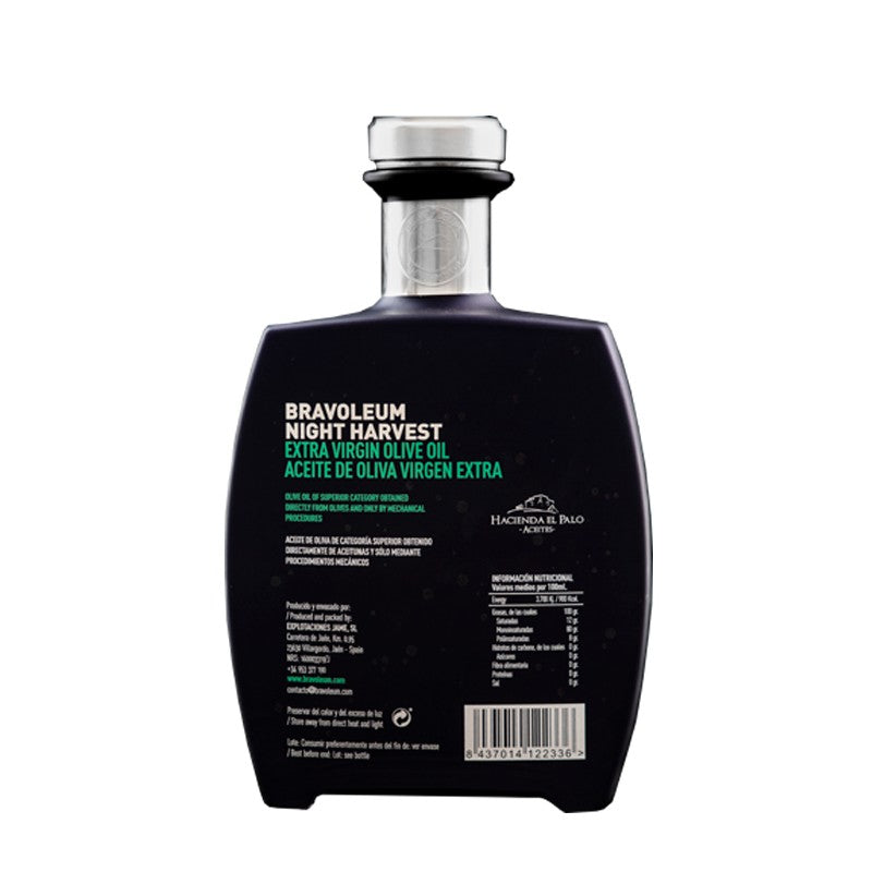 BRAVOLEUM NIGHT HARVEST PICUAL 700ML + ESTUCHE. NUEVA COSECHA 2024-2025.